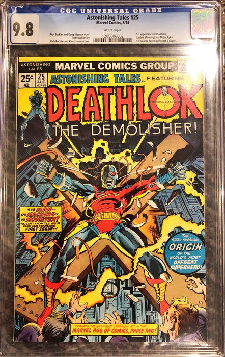 Astonishing Tales 25 CGC 9.8