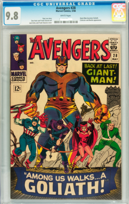Avengers 28 CBCS 9.8