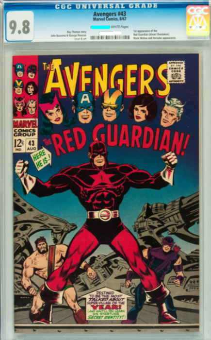 Avengers 43 CGC 9.8