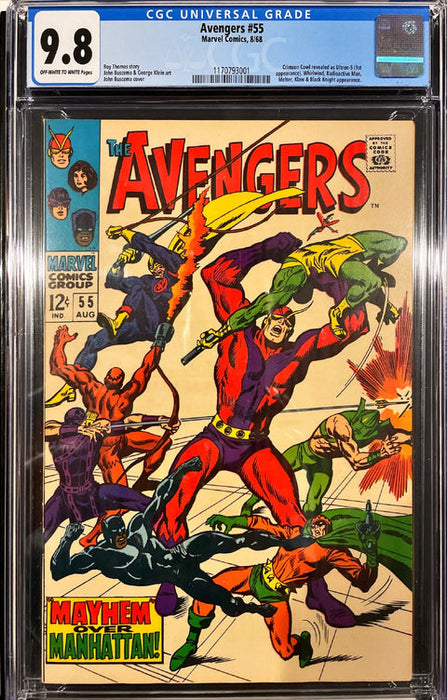 Avengers 55 CGC 9.8