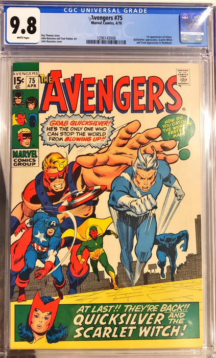 Avengers 75 CGC 9.8