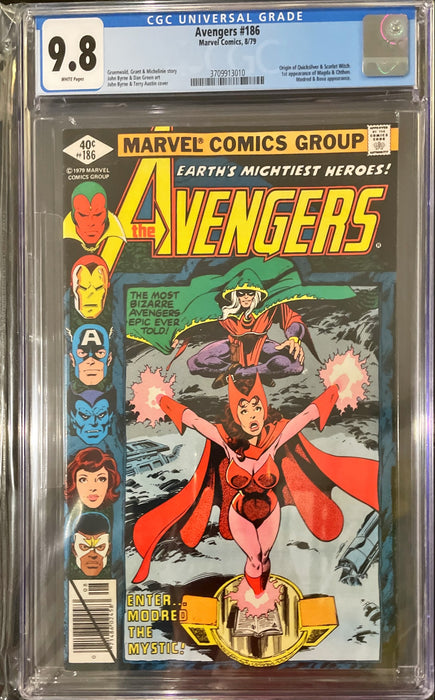 Avengers 186 CGC 9.8
