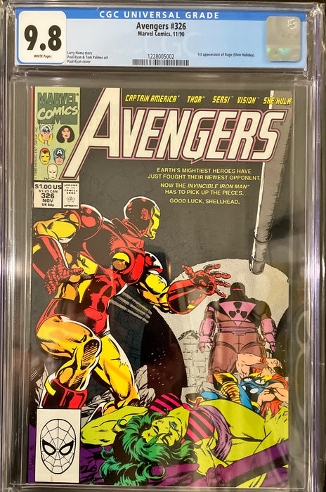 Avengers 326 CGC 9.8