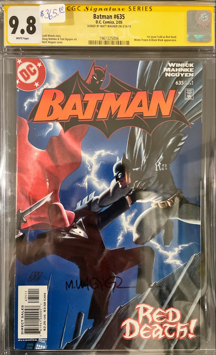 Batman 9.8 CGC 9.8