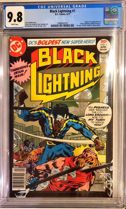 Black Lightning 1 CGC 9.8