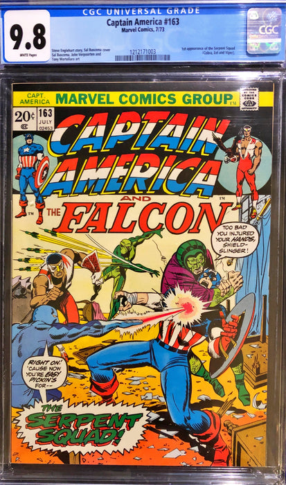 Captain America 163 CGC 9.8