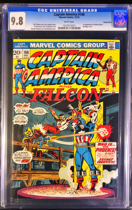 Captain America 168 CGC 9.8