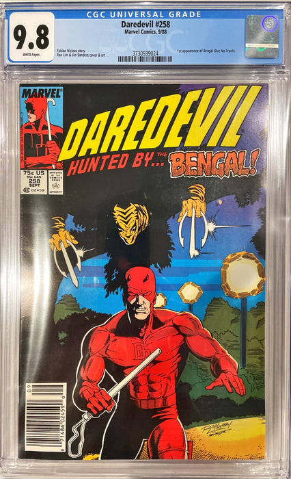 Daredevil 258 CGC 9.8