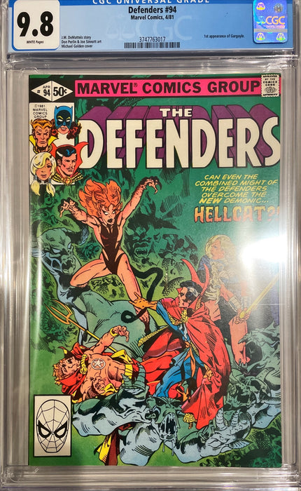 Defenders 94 CGC 9.8