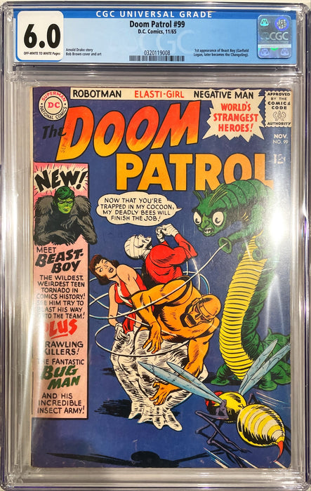 Doom Patrol 99 CGC 9.8