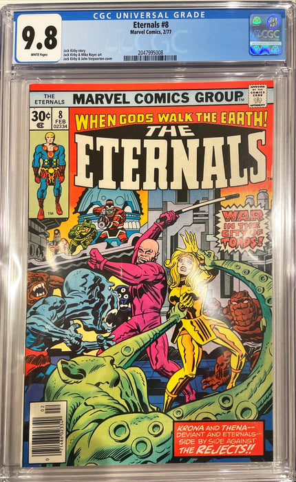 Eternals 8 CGC 9.8