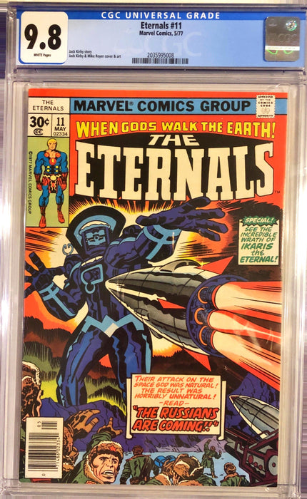 Eternals 11 CGC 9.8