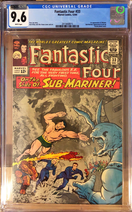 Fantastic Four 33 CGC 9.8