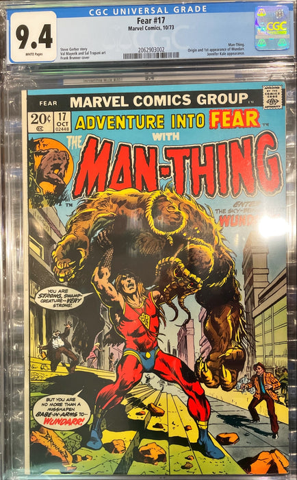 Fear 17 CGC 9.8