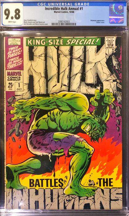 Incredible Hulk Annual 1 CGC 9.8
