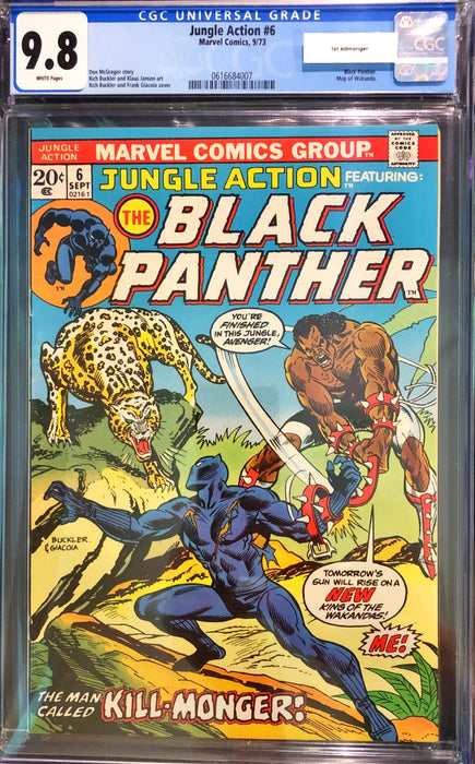 Jungle Action 6 CGC 9.8
