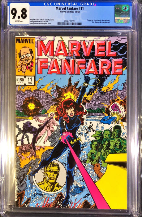 Marvel Fanfare 11 CGC 9.8