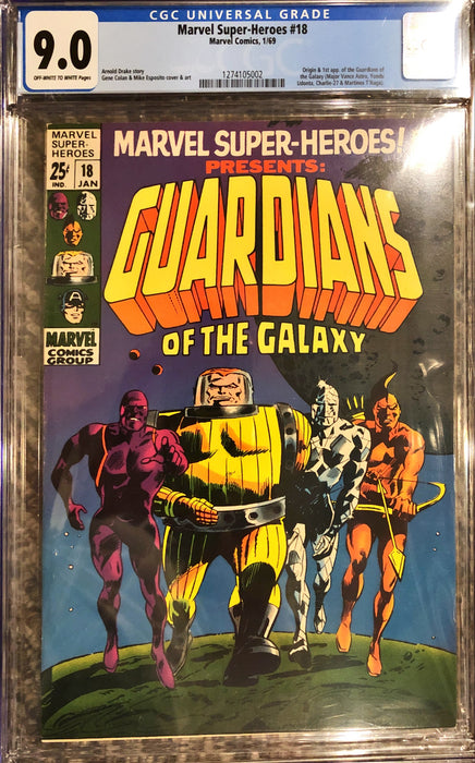 Marvel Super-Heroes 18 CGC 9.8