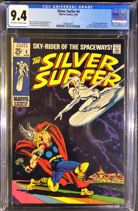 Silver Surfer 4 CGC 9.8