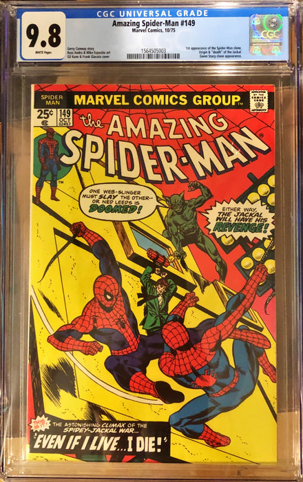 Amazing Spider-Man 149 CGC 9.8