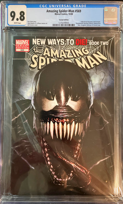 Amazing Spider-Man 569 CGC 9.8
