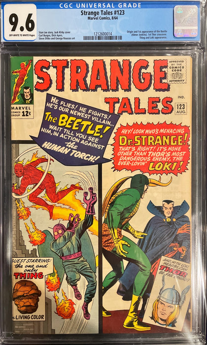 Strange Tales 123 CGC 9.8