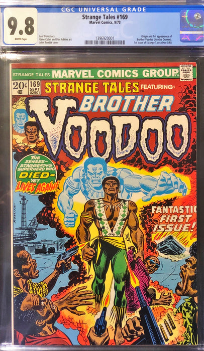 Strange Tales 169 B CGC 9.8