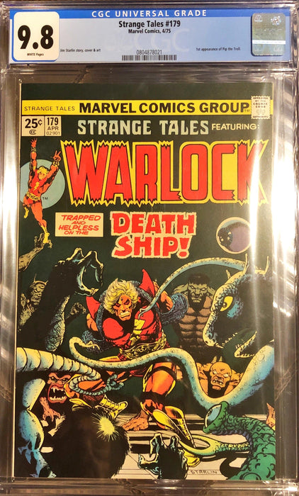 Strange Tales 179 B CGC 9.8