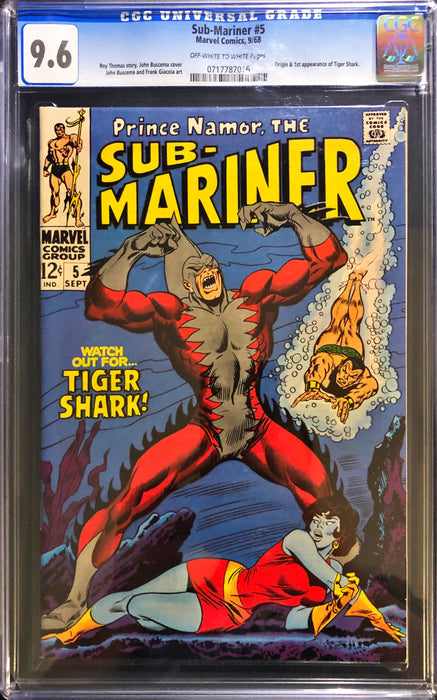 Sub-Mariner 5 CGC 9.8