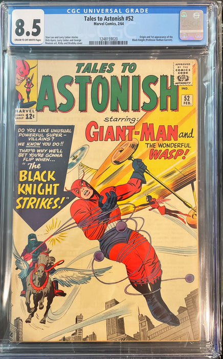 Tales to Astonish 52 CGC 9.8