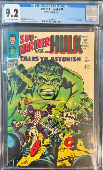 Tales to Astonish 81 CGC 9.8