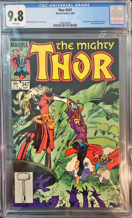 Thor 347 B CGC 9.8