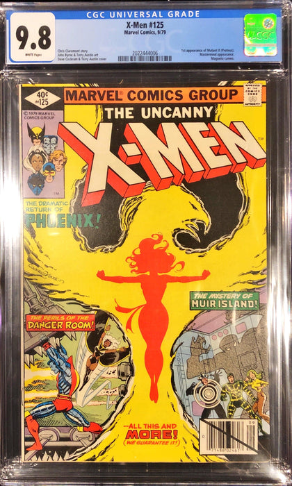 X-Men 125 CGC 9.8