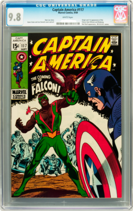 Captain America 117 CGC 9.8