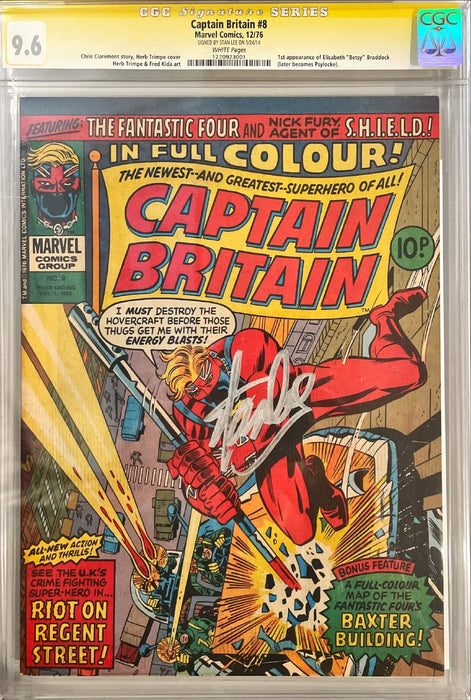 Captain Britain 8 CGC 9.8