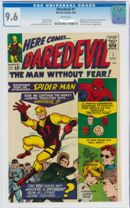Daredevil 1 CGC 9.6