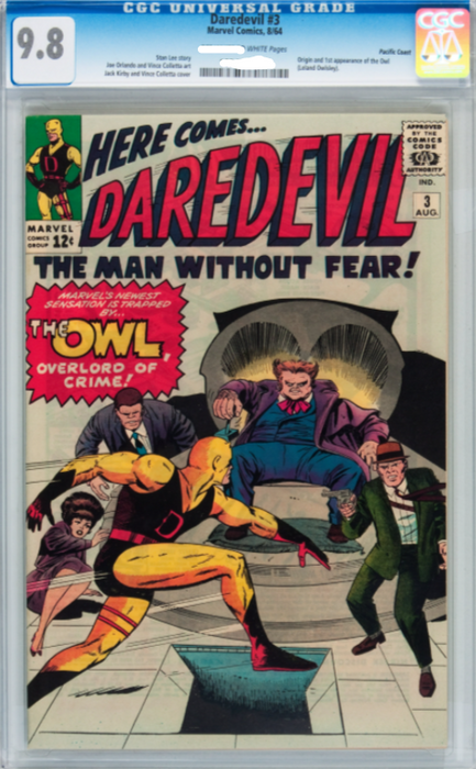 Daredevil 3 CGC 9.8