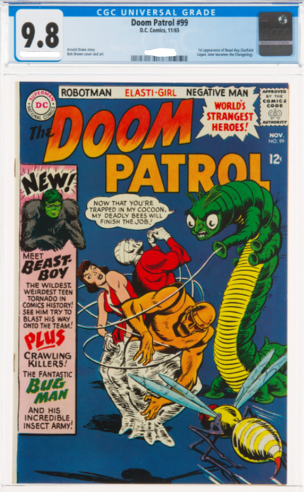 Doom Patrol 99 CGC 9.8