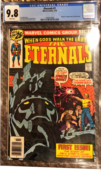 Eternals 1 CGC 9.8