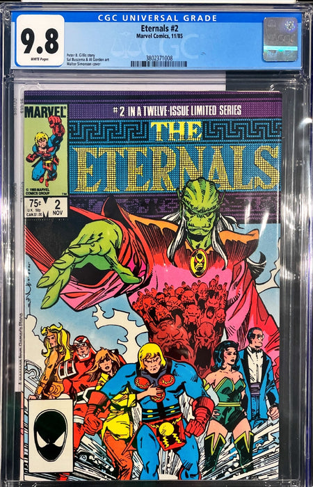 Eternals 2 v2 CGC 9.8