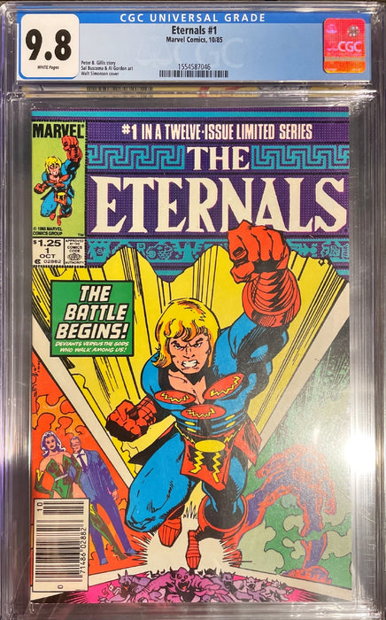 Eternals 1 v2 CGC 9.8