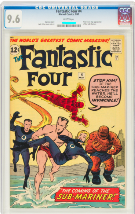 Fantastic Four 4 CGC 9.6
