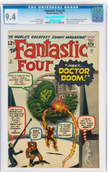 Fantastic Four 5 CGC 9.4