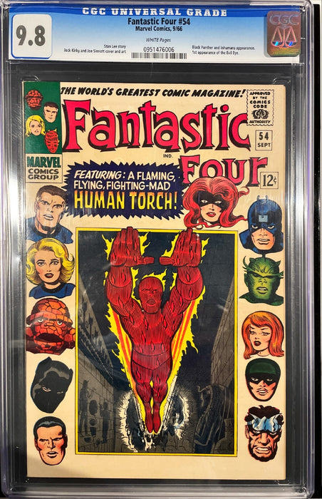 Fantastic Four 54 CGC 9.8