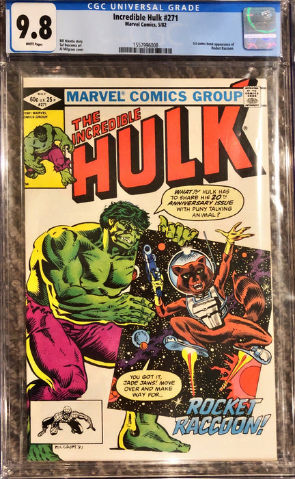 Hulk 271 CGC 9.8