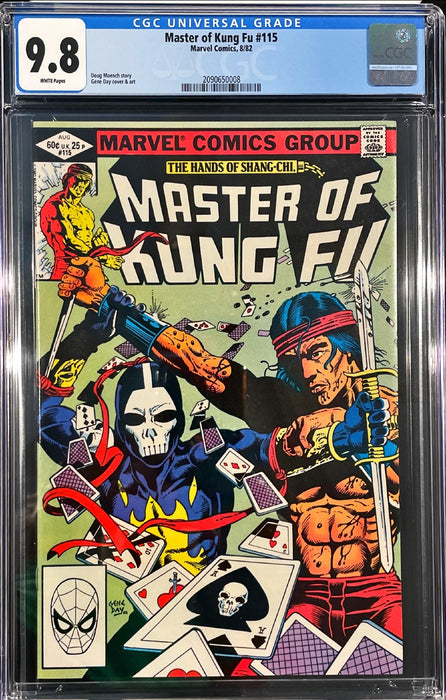 Master of Kung Fu 115 CGC 9.8