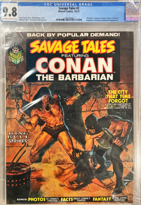 Savage Tales 2 CGC 9.8