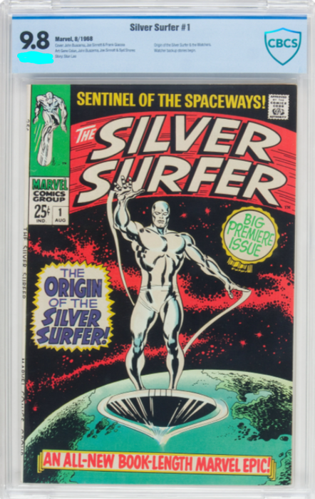 Silver Surfer 1 9.8