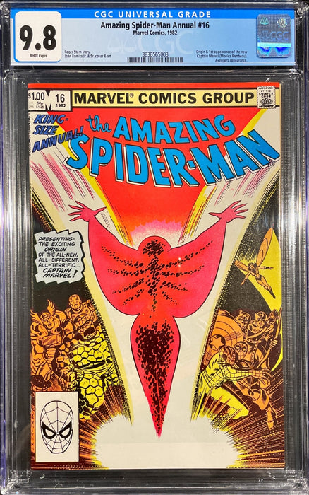 Amazing Spider-Man Annual 16 CGC 9.8