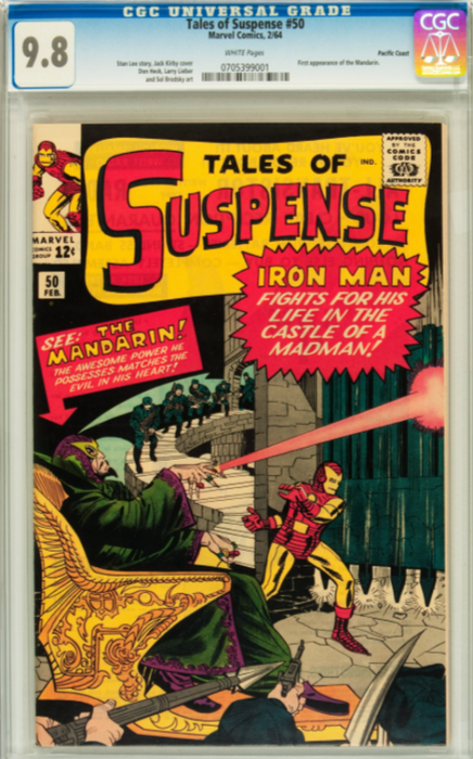Tales of Suspense 50 9.8